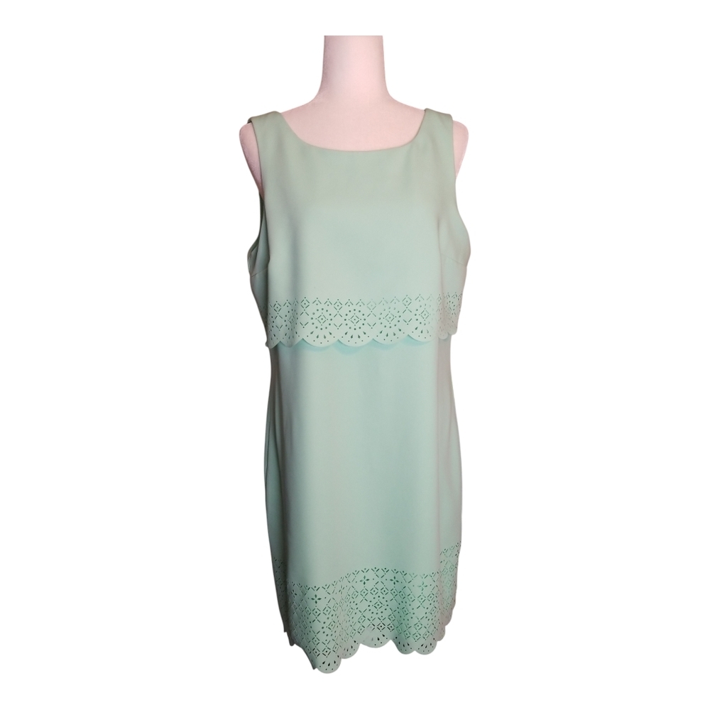 White House Black Market Mint Green Dress